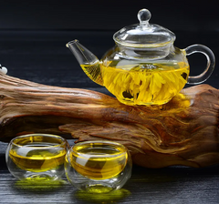 Thickened Borosilicate Glass Teapot Set