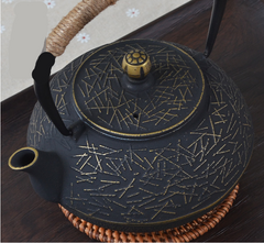 Japanese Cast Iron Teapot with Tea Strainer